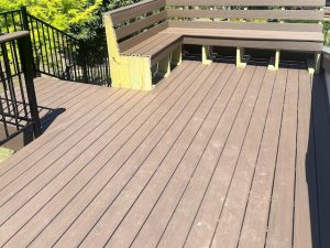Deck joist condition inspection during structural assessment Austin