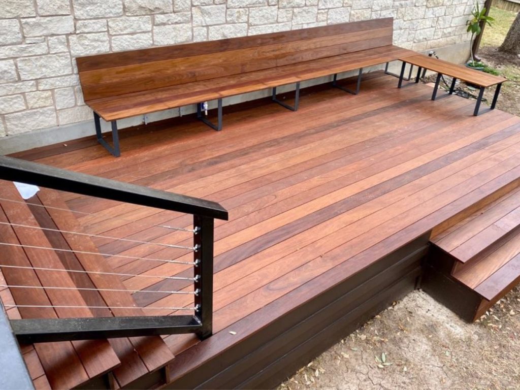 Western Red Cedar grade samples from heartwood to construction common