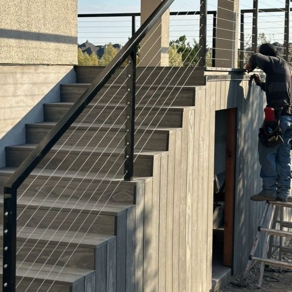 Annual deck cleaning and maintenance service on Austin Texas residential deck