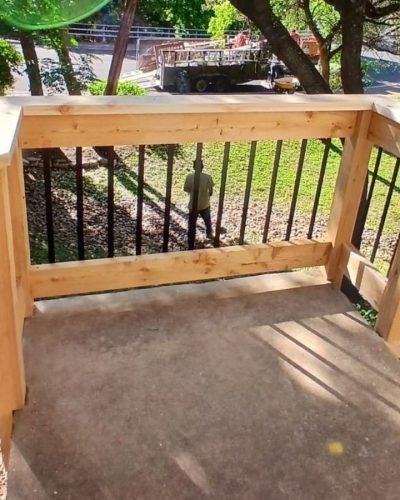 driftwood acreage cedar deck