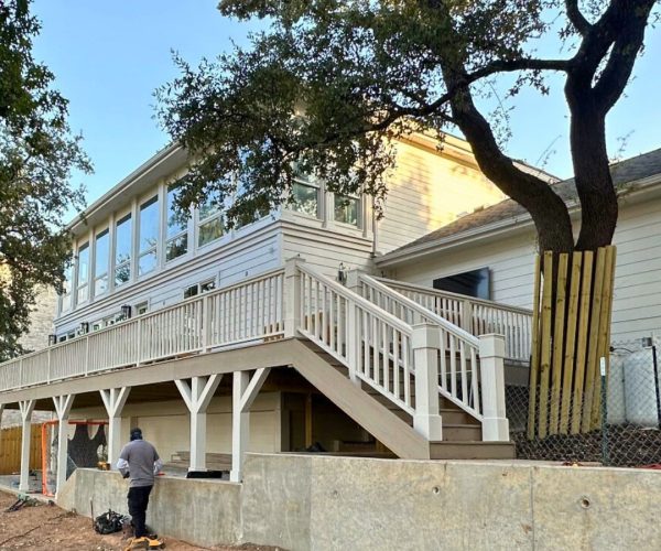 georgetown historic cedar deck