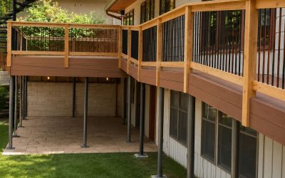 multi level deck austin