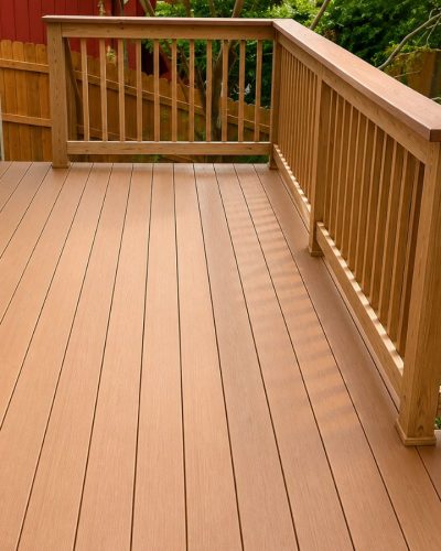 Teravista master-planned community composite deck Round Rock Texas project